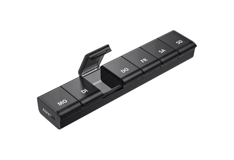LuxusKollektion Pillendose Tablettenbox 7 Tage Pillendose offenem Design Medikamentenbox von LuxusKollektion