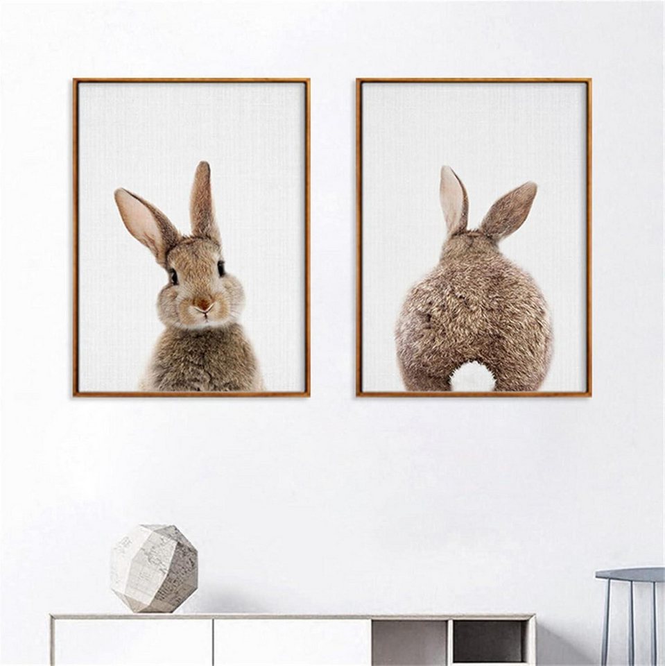 Trayosin Poster Bilder Kinderzimmer Set Premium Kaninchen Poster Wandbilder Mädchen Trayosin Poster Bilder Kinderzimmer Set Premium Kaninchen Poster Wandbilder Mädchen von Trayosin