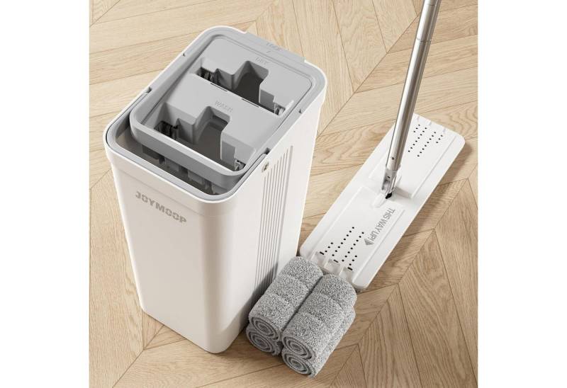 LuxusKollektion Reinigungs-Set Wischmopp Auswringer Eimer Eimer #2124 + Erweiterter Griff + 4 Pads LuxusKollektion Reinigungs-Set Wischmopp Auswringer Eimer Eimer #2124 + Erweiterter Griff + 4 Pads von LuxusKollektion