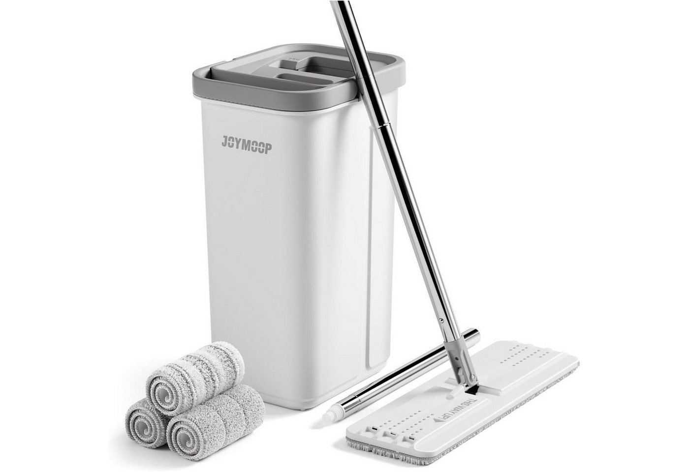 LuxusKollektion Reinigungs-Set Wischmopp Eimer Mittlere Eimer #13 + Erweiterter Griff + 3 Pads LuxusKollektion Reinigungs-Set Wischmopp Eimer Mittlere Eimer #13 + Erweiterter Griff + 3 Pads von LuxusKollektion