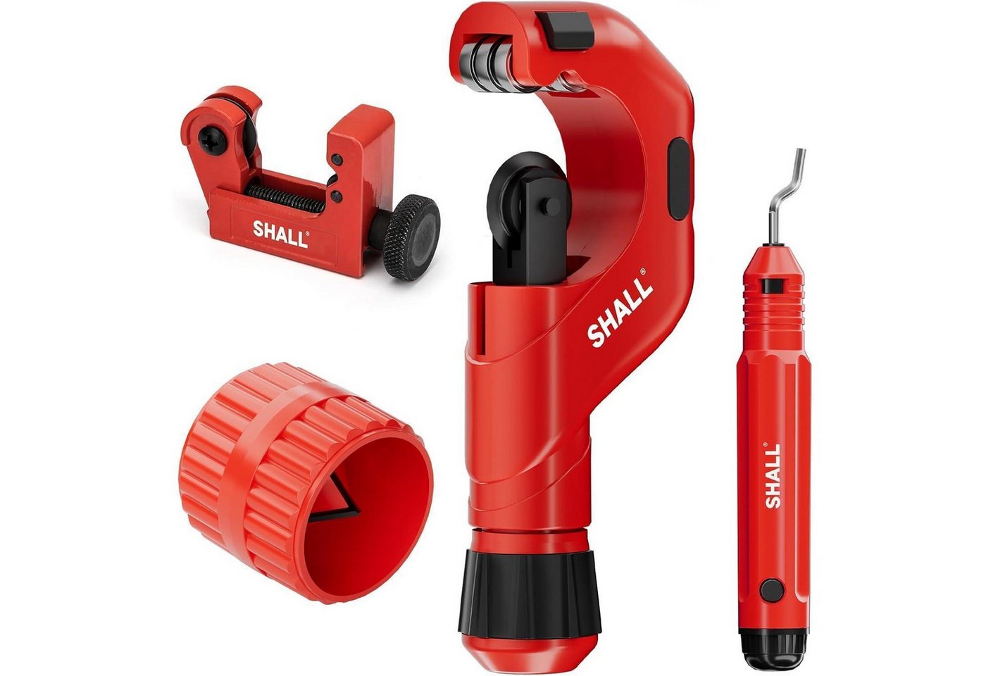 LuxusKollektion Rohrschneider Rohrschneider Set 6-50 mm 3-22 mm 2 Entgrater PVC Kupfer LuxusKollektion Rohrschneider Rohrschneider Set 6-50 mm 3-22 mm 2 Entgrater PVC Kupfer von LuxusKollektion