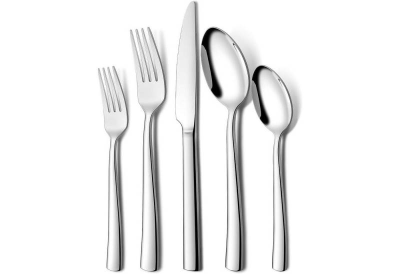 LuxusKollektion Salatbesteck Besteck 30teilig 6 Personen Edelstahl Messer Gabel quadratische Kanten LuxusKollektion Salatbesteck Besteck 30teilig 6 Personen Edelstahl Messer Gabel quadratische Kanten von LuxusKollektion