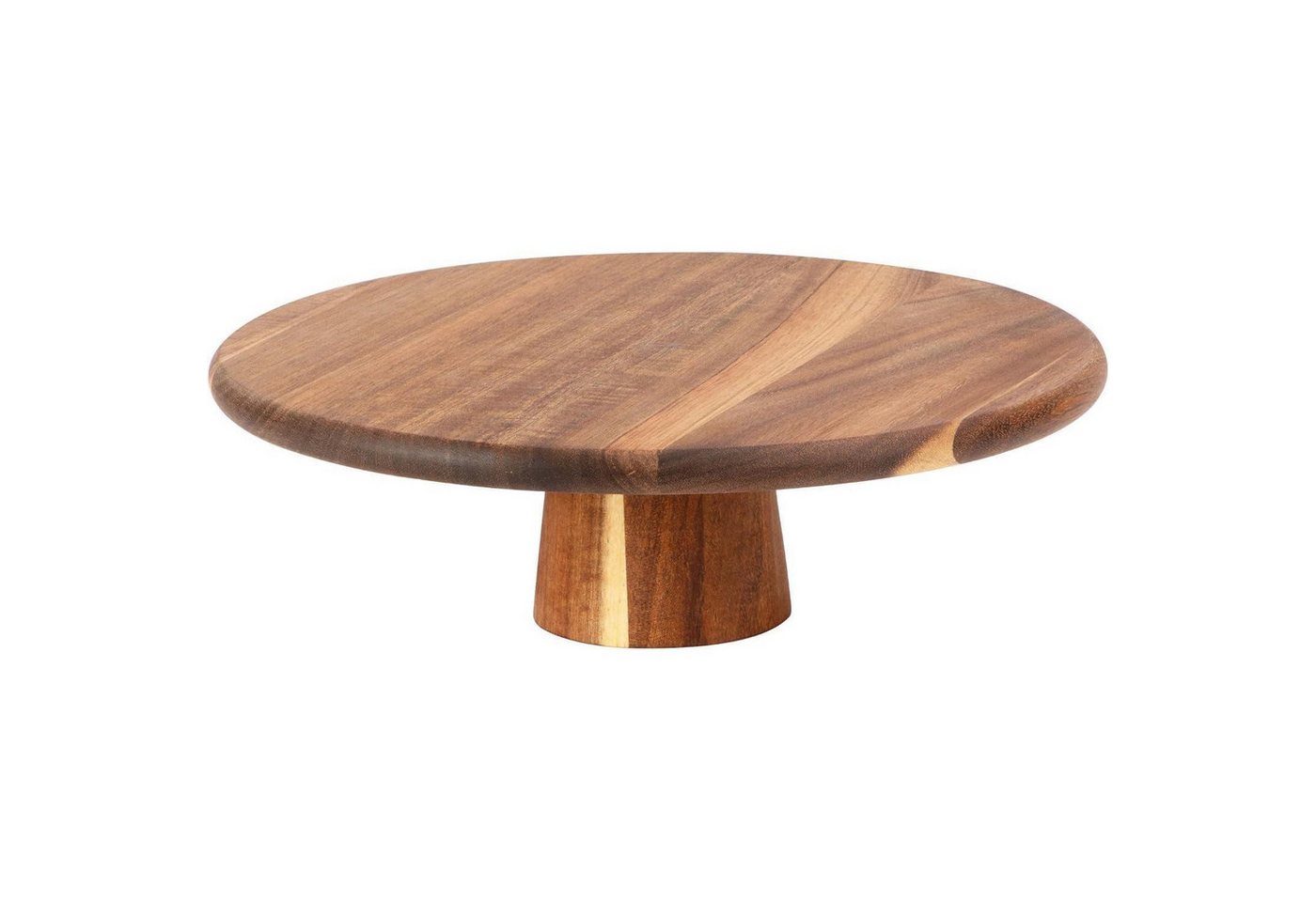 LuxusKollektion Salatbesteck Etagere Tortenständer Cupcake Ständer Holz 1 Etagen Groß mit Sockel von LuxusKollektion