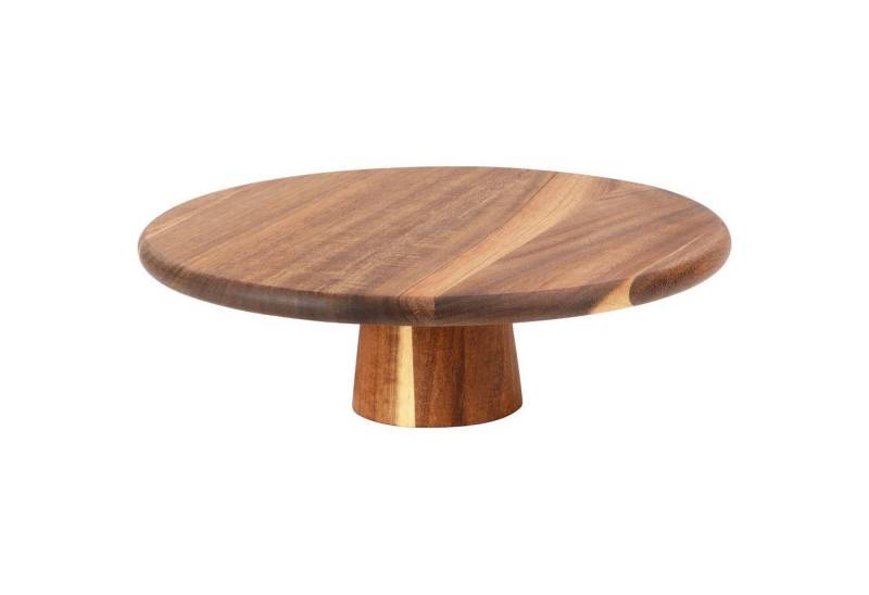 LuxusKollektion Salatbesteck Etagere Tortenständer Cupcake Ständer Holz 1 Etagen Groß mit Sockel von LuxusKollektion