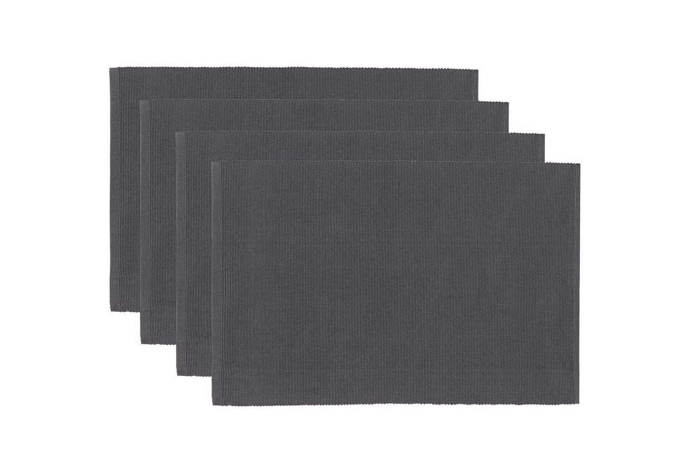 LuxusKollektion Salatbesteck Platzset Baumwolle 48x33cm Küchentisch Cafe Charcoal Kohlengrau 4 LuxusKollektion Salatbesteck Platzset Baumwolle 48x33cm Küchentisch Cafe Charcoal Kohlengrau 4 von LuxusKollektion