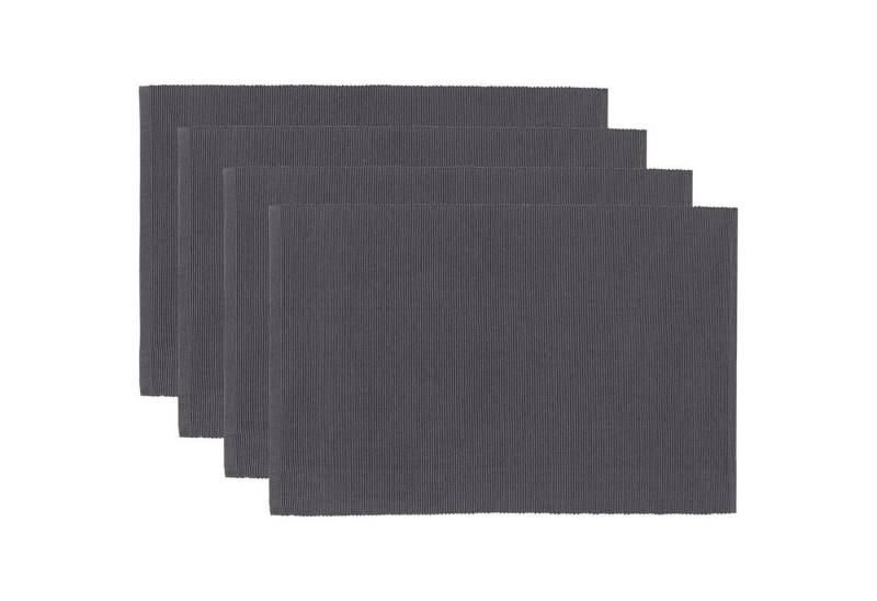 LuxusKollektion Salatbesteck Platzset Baumwolle 48x33cm Küchentisch Cafe Charcoal Kohlengrau 4 LuxusKollektion Salatbesteck Platzset Baumwolle 48x33cm Küchentisch Cafe Charcoal Kohlengrau 4 von LuxusKollektion