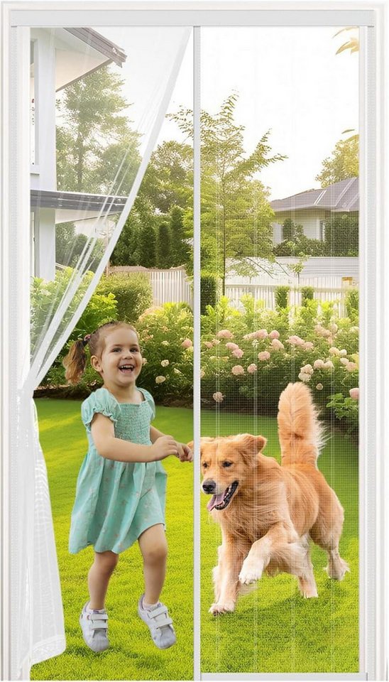 LuxusKollektion Schädlingsschutznetz Fliegengitter Balkontür Magnet Insektenschutz 90x210cm LuxusKollektion Schädlingsschutznetz Fliegengitter Balkontür Magnet Insektenschutz 90x210cm von LuxusKollektion