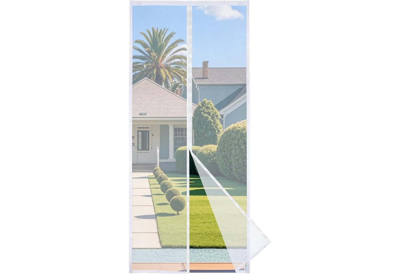 LuxusKollektion Schädlingsschutznetz Fliegengitter Tür Magnet Insektenschutz Balkontür 80x200 cm Prime Weiß LuxusKollektion Schädlingsschutznetz Fliegengitter Tür Magnet Insektenschutz Balkontür 80x200 cm Prime Weiß von LuxusKollektion