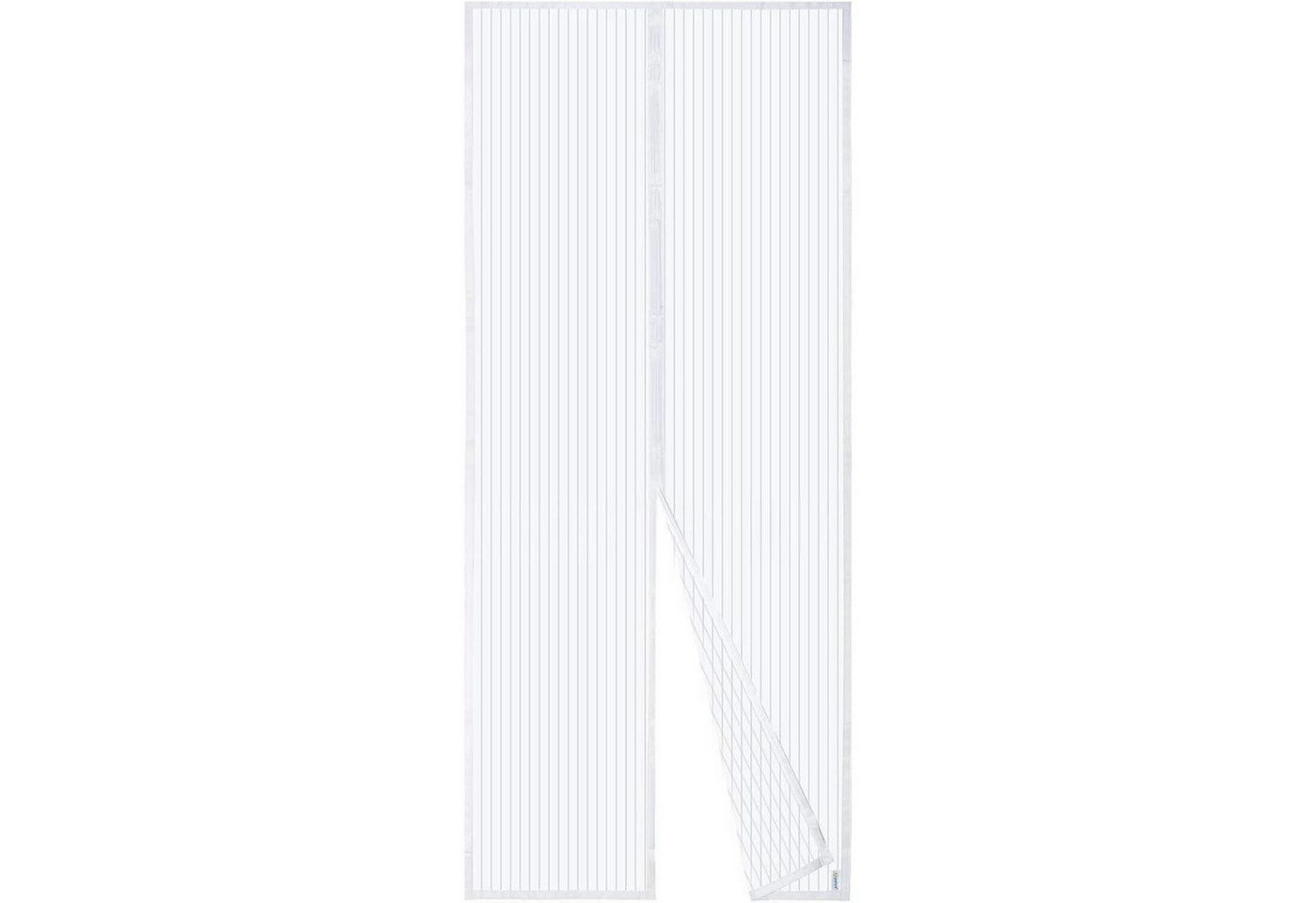 LuxusKollektion Schädlingsschutznetz Fliegengitter Tür Magnet Insektenschutz Klebemontage 100x220 cm Weiß LuxusKollektion Schädlingsschutznetz Fliegengitter Tür Magnet Insektenschutz Klebemontage 100x220 cm Weiß von LuxusKollektion