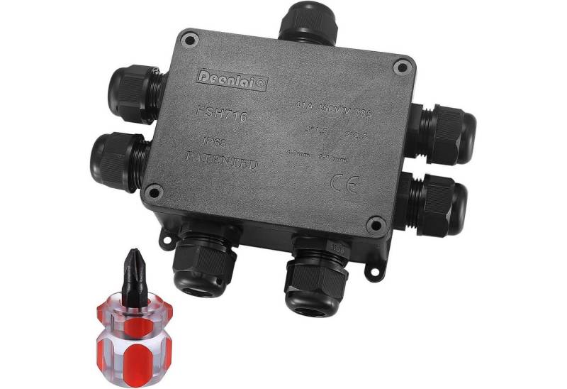 LuxusKollektion Schaltschrankschlüssel Abzweigdose IP68 Wasserdicht Verbindungsdose Kabelverbinder 7 Wege LuxusKollektion Schaltschrankschlüssel Abzweigdose IP68 Wasserdicht Verbindungsdose Kabelverbinder 7 Wege von LuxusKollektion