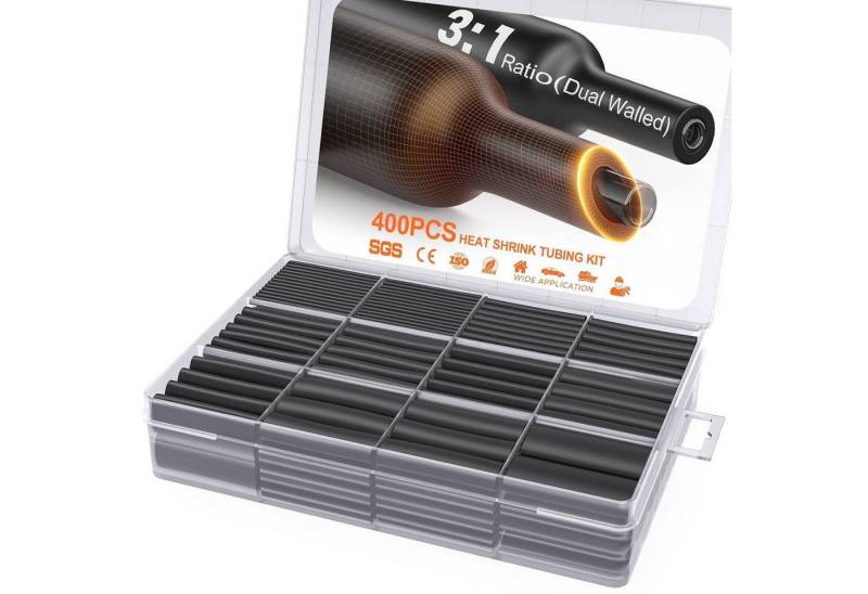 LuxusKollektion Schaltschrankschlüssel Schrumpfschlauch Set 3zu1 IP65 Kleber 400 Stück 45mm LuxusKollektion Schaltschrankschlüssel Schrumpfschlauch Set 3zu1 IP65 Kleber 400 Stück 45mm von LuxusKollektion