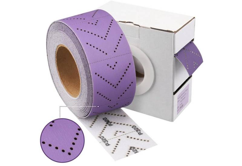 LuxusKollektion Schleifpapier Schleifrolle 70 mm 12 m Keramik Zickzacklöcher lila Metall Körnung 320 LuxusKollektion Schleifpapier Schleifrolle 70 mm 12 m Keramik Zickzacklöcher lila Metall Körnung 320 von LuxusKollektion
