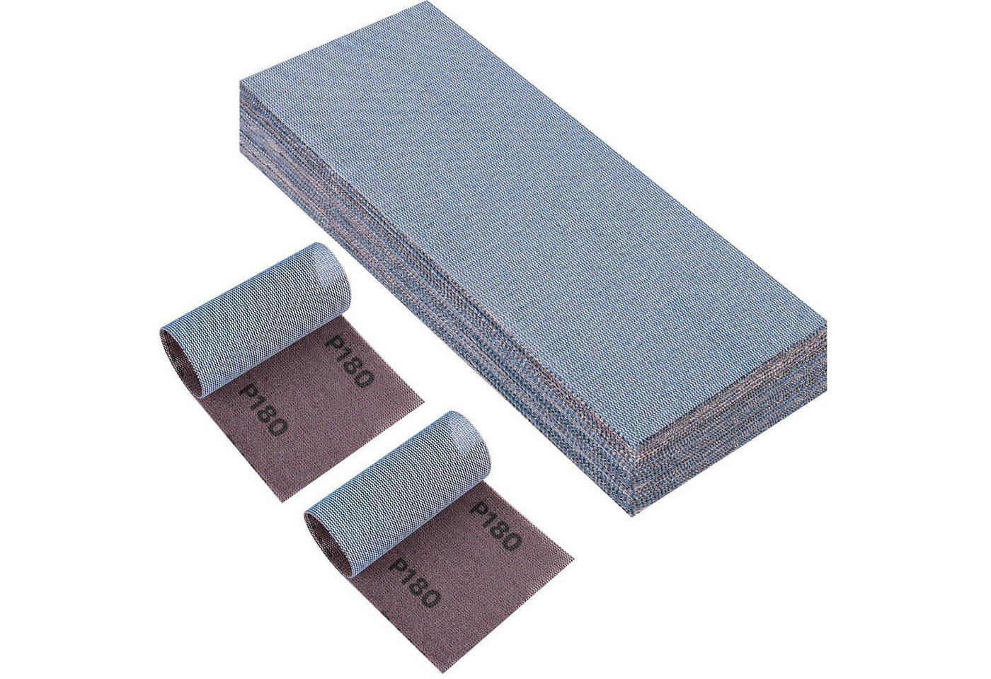 LuxusKollektion Schleifpapier Schleifstreifen Netz Klett Keramik 115x230mm 25 Stück 180 körnung LuxusKollektion Schleifpapier Schleifstreifen Netz Klett Keramik 115x230mm 25 Stück 180 körnung von LuxusKollektion