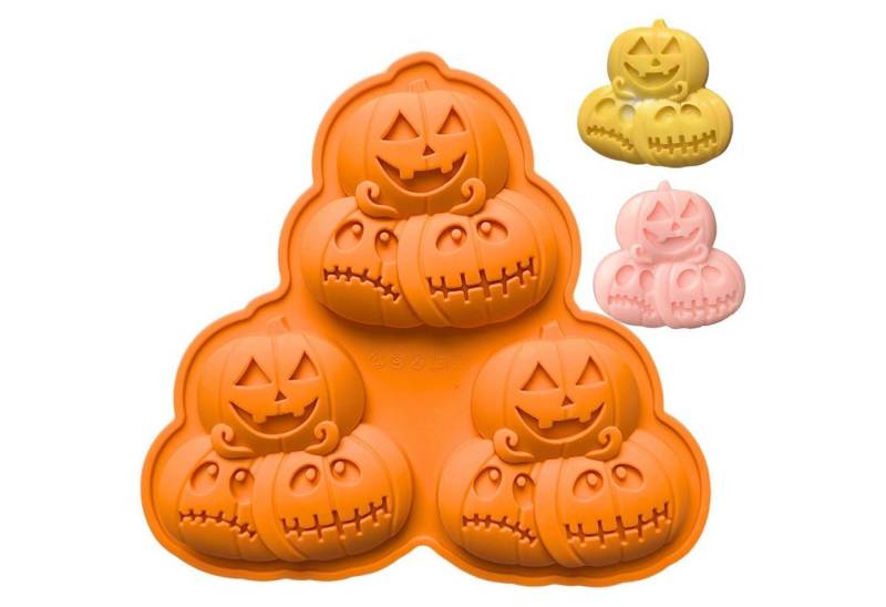 LuxusKollektion Schokoladenform Silikonform Halloween 3er Schokolade Süßigkeiten DIY Kürbis LuxusKollektion Schokoladenform Silikonform Halloween 3er Schokolade Süßigkeiten DIY Kürbis von LuxusKollektion