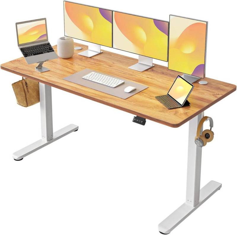 LuxusKollektion Schreibtisch Elektrischer Schreibtisch mit Anti-Kollisions-Technologie 152 x 60 von LuxusKollektion