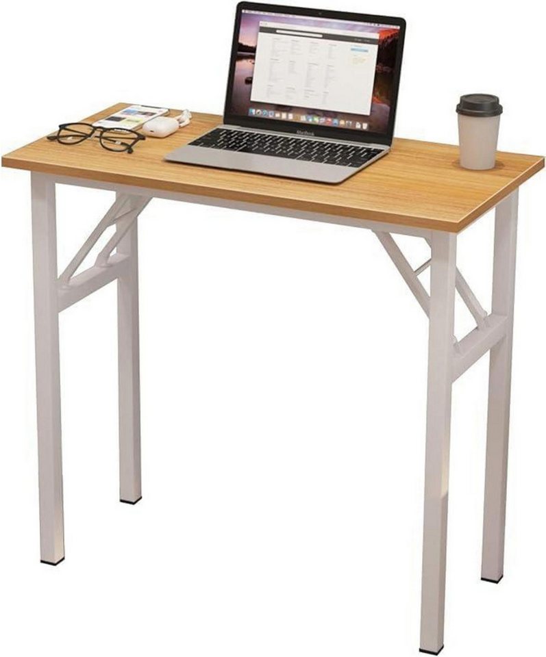 LuxusKollektion Schreibtisch Klapptisch Schreibtisch Computertisch PC Tisch Holz Bürotisch 80x40CM von LuxusKollektion