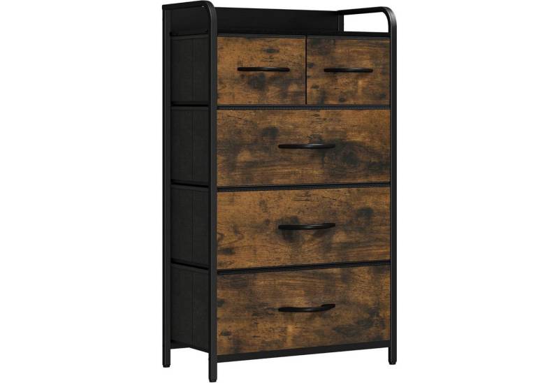 LuxusKollektion Schuhspanner Kommode 5 Schubladen Stoff Schlafzimmer Wohnzimmer Rustikal Braun LuxusKollektion Schuhspanner Kommode 5 Schubladen Stoff Schlafzimmer Wohnzimmer Rustikal Braun von LuxusKollektion