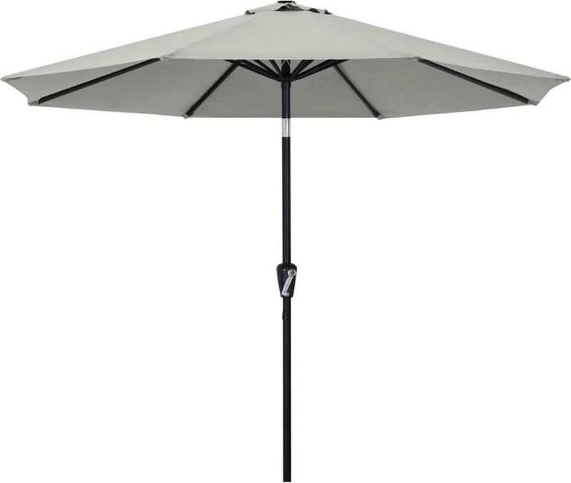 ABCCANOPY Sonnenschirm 270 cm Sonnenschirm UPF 50+ wasser- winddicht stabil für Terrasse von ABCCANOPY