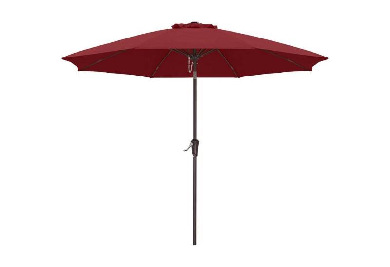 LuxusKollektion Sonnenschirm Sonnenschirm 6Rippen Druckknopf 228cm 274cm 305cm Burgunderrot 300cm LuxusKollektion Sonnenschirm Sonnenschirm 6Rippen Druckknopf 228cm 274cm 305cm Burgunderrot 300cm von LuxusKollektion