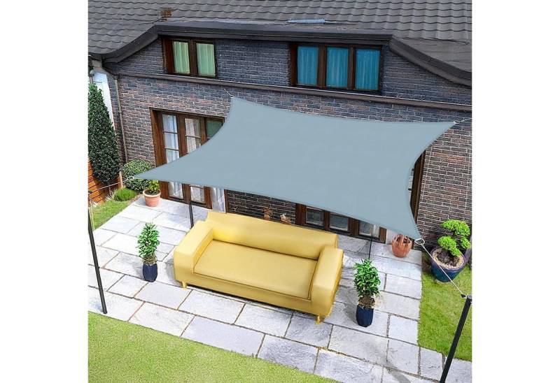 LuxusKollektion Sonnensegel Sonnensegel 5x5m Quadrat Graublau Wasserdicht UV Schutz 5x5 Graublau LuxusKollektion Sonnensegel Sonnensegel 5x5m Quadrat Graublau Wasserdicht UV Schutz 5x5 Graublau von LuxusKollektion