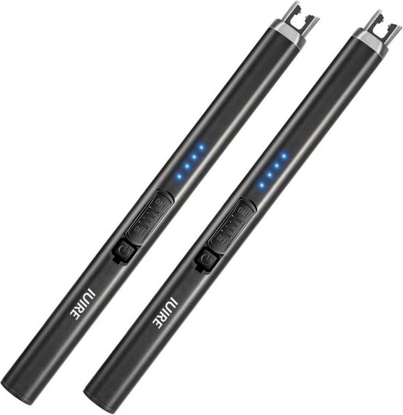 IUIRE Stabanzünder Wiederaufladbares Lichtbogenfeuerzeug USB Kerzenfeuerzeug von IUIRE