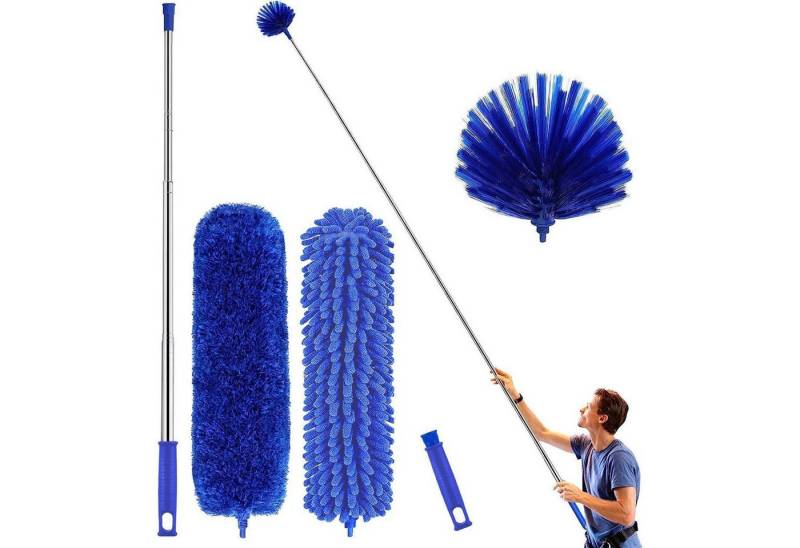 LuxusKollektion Staubwedel Staubwedel Teleskopstange 100Zoll Staubtücher Spinnweben Blau LuxusKollektion Staubwedel Staubwedel Teleskopstange 100Zoll Staubtücher Spinnweben Blau von LuxusKollektion