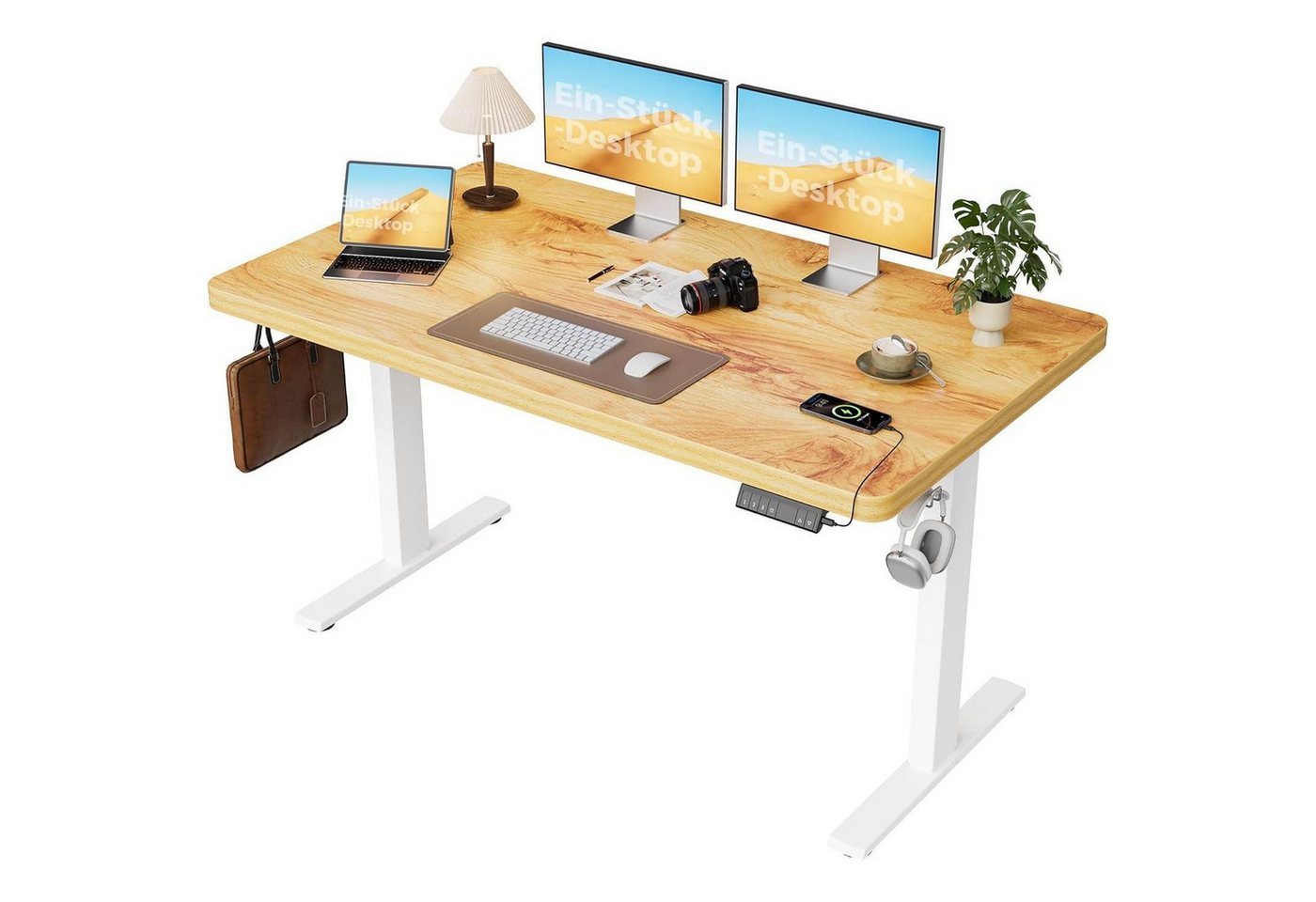 LuxusKollektion Stehpult Schreibtisch Höhenverstellbar 140x80cm 2 Hellbraun 140 x 80 cm Pro LuxusKollektion Stehpult Schreibtisch Höhenverstellbar 140x80cm 2 Hellbraun 140 x 80 cm Pro von LuxusKollektion