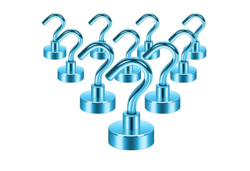 LuxusKollektion Stuhl Magnet Haken Erdmagnete Aufhänger 10kg Magnethaken Königsblau von LuxusKollektion