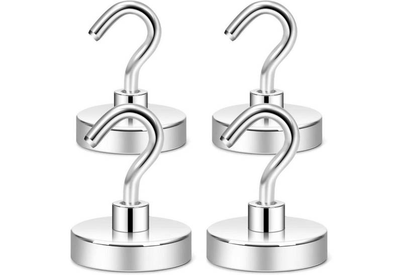 LuxusKollektion Stuhl Magnethaken 50kg Magnet Industriehaken Kühlschrank 4 50kg+ Magnethaken von LuxusKollektion