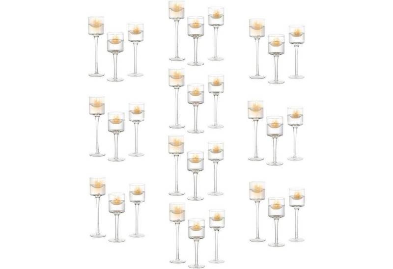 LuxusKollektion Teelichthalter Teelichthalter Glas Teelichter Tischdeko 20 23 30er 10 Set Farblos LuxusKollektion Teelichthalter Teelichthalter Glas Teelichter Tischdeko 20 23 30er 10 Set Farblos von LuxusKollektion
