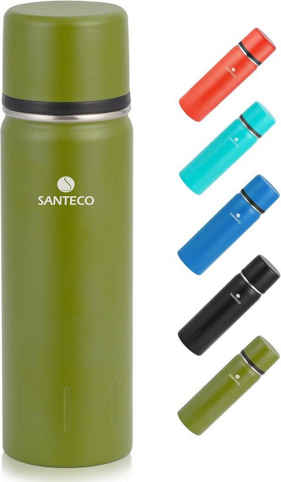 LuxusKollektion Thermobecher Thermoskanne Edelstahl 1l 500ml Isolierflasche Trinkbecher für Kinder von LuxusKollektion