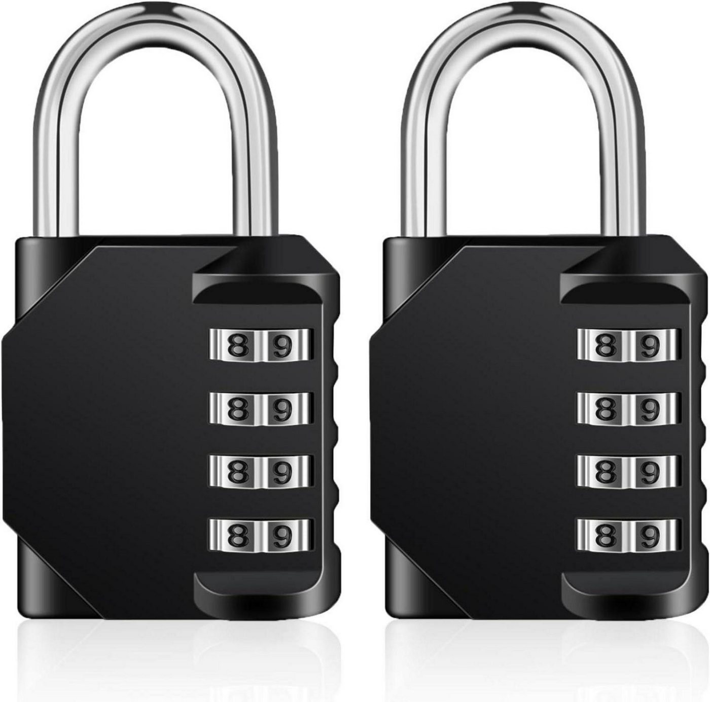 LuxusKollektion Vorhängeschloss Vorhängeschloss Zahlenschlösser 4 Stellig Schwarz 2er Set LuxusKollektion Vorhängeschloss Vorhängeschloss Zahlenschlösser 4 Stellig Schwarz 2er Set von LuxusKollektion