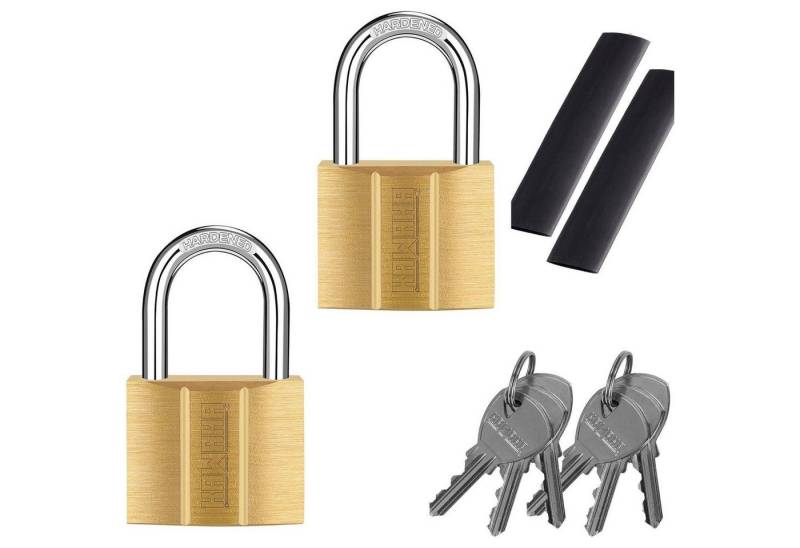 LuxusKollektion Vorhängeschloss Vorhängeschloss langem Bügel wasserdicht massives Messingschloss 40mm LuxusKollektion Vorhängeschloss Vorhängeschloss langem Bügel wasserdicht massives Messingschloss 40mm von LuxusKollektion