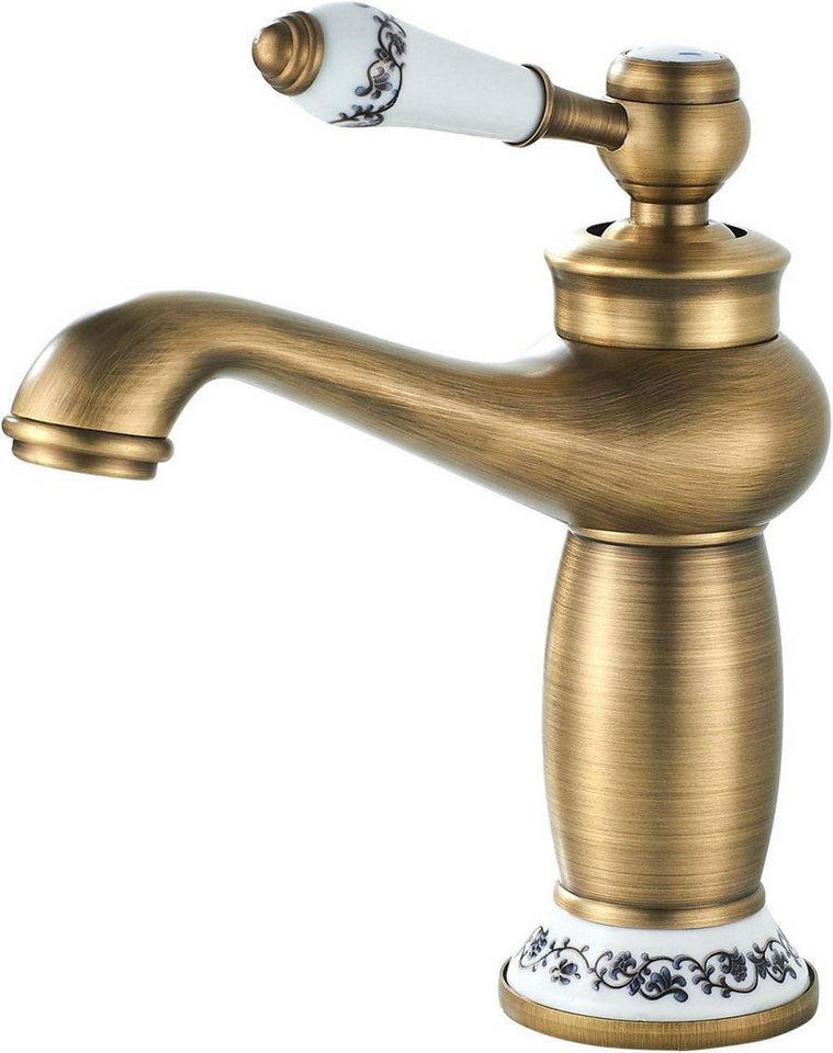 LuxusKollektion Waschtischarmatur Wasserhahn Retro Bronze Waschtischarmatur Bad Armatur Einhebelmischer LuxusKollektion Waschtischarmatur Wasserhahn Retro Bronze Waschtischarmatur Bad Armatur Einhebelmischer von LuxusKollektion