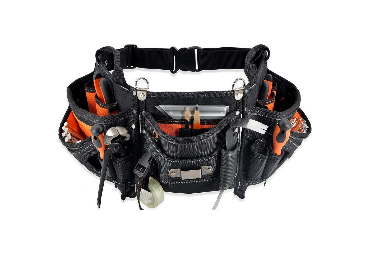 LuxusKollektion Werkzeugbox Werkzeuggürtel 18 Taschen robust 1680D mit Hammerschlaufe LuxusKollektion Werkzeugbox Werkzeuggürtel 18 Taschen robust 1680D mit Hammerschlaufe von LuxusKollektion