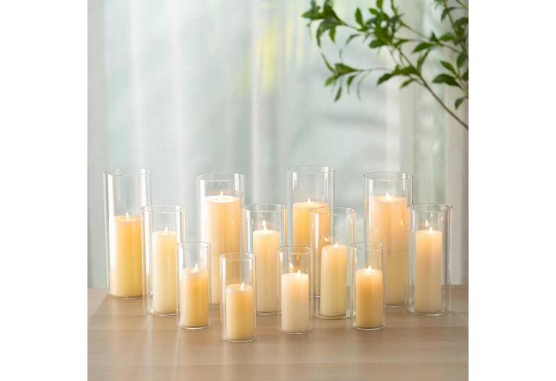 LuxusKollektion Windlicht Windlicht Glas Kerzenhalter Glaszylinder 15 20 25cm 10 Sätze LuxusKollektion Windlicht Windlicht Glas Kerzenhalter Glaszylinder 15 20 25cm 10 Sätze von LuxusKollektion