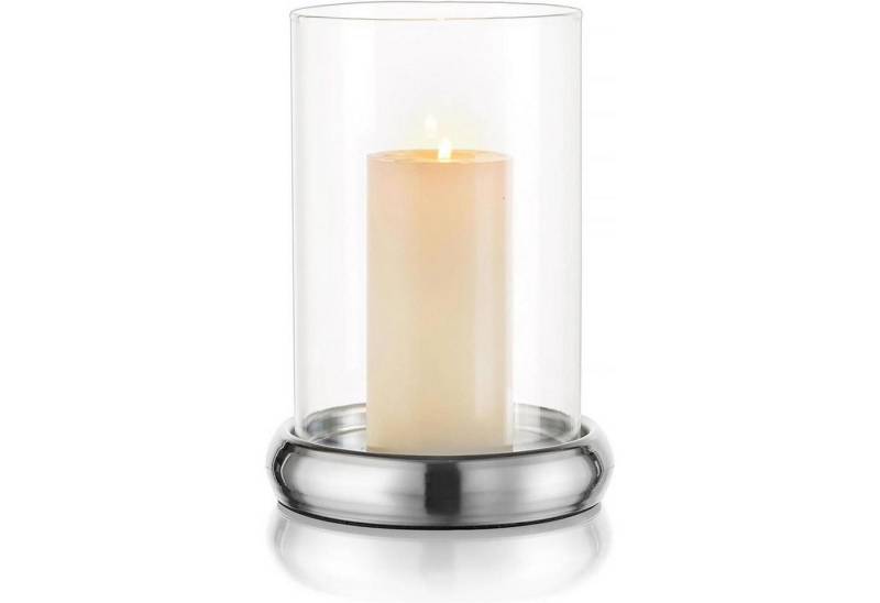 LuxusKollektion Windlicht Windlicht Glaszylinder Kerzenständer Kerzenhalter Tischdeko Silber LuxusKollektion Windlicht Windlicht Glaszylinder Kerzenständer Kerzenhalter Tischdeko Silber von LuxusKollektion