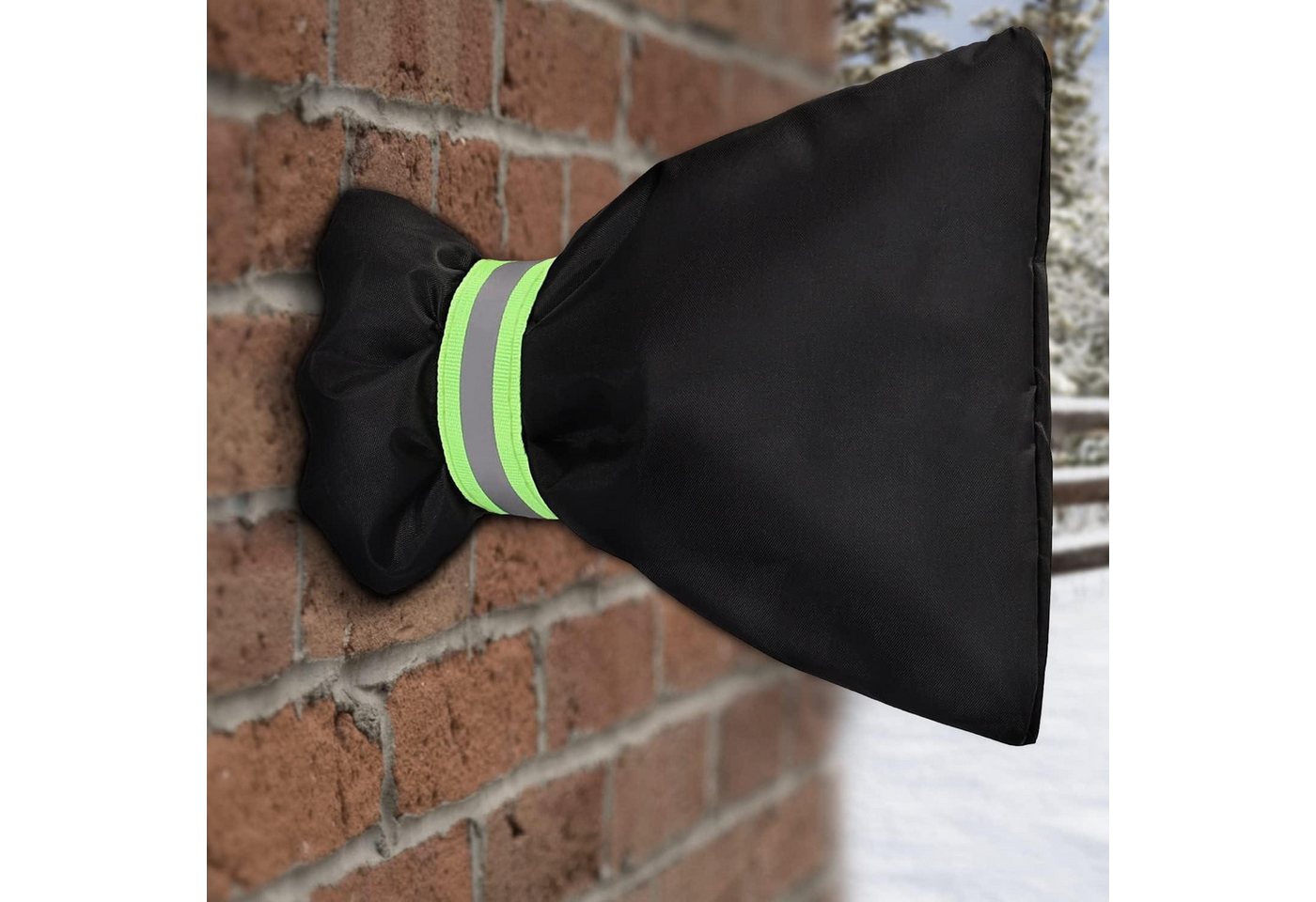 LuxusKollektion Winterschutzhaube 2er Set Verdickte Wasserhahn Abdeckung Schwarz 22x16cm LuxusKollektion Winterschutzhaube 2er Set Verdickte Wasserhahn Abdeckung Schwarz 22x16cm von LuxusKollektion