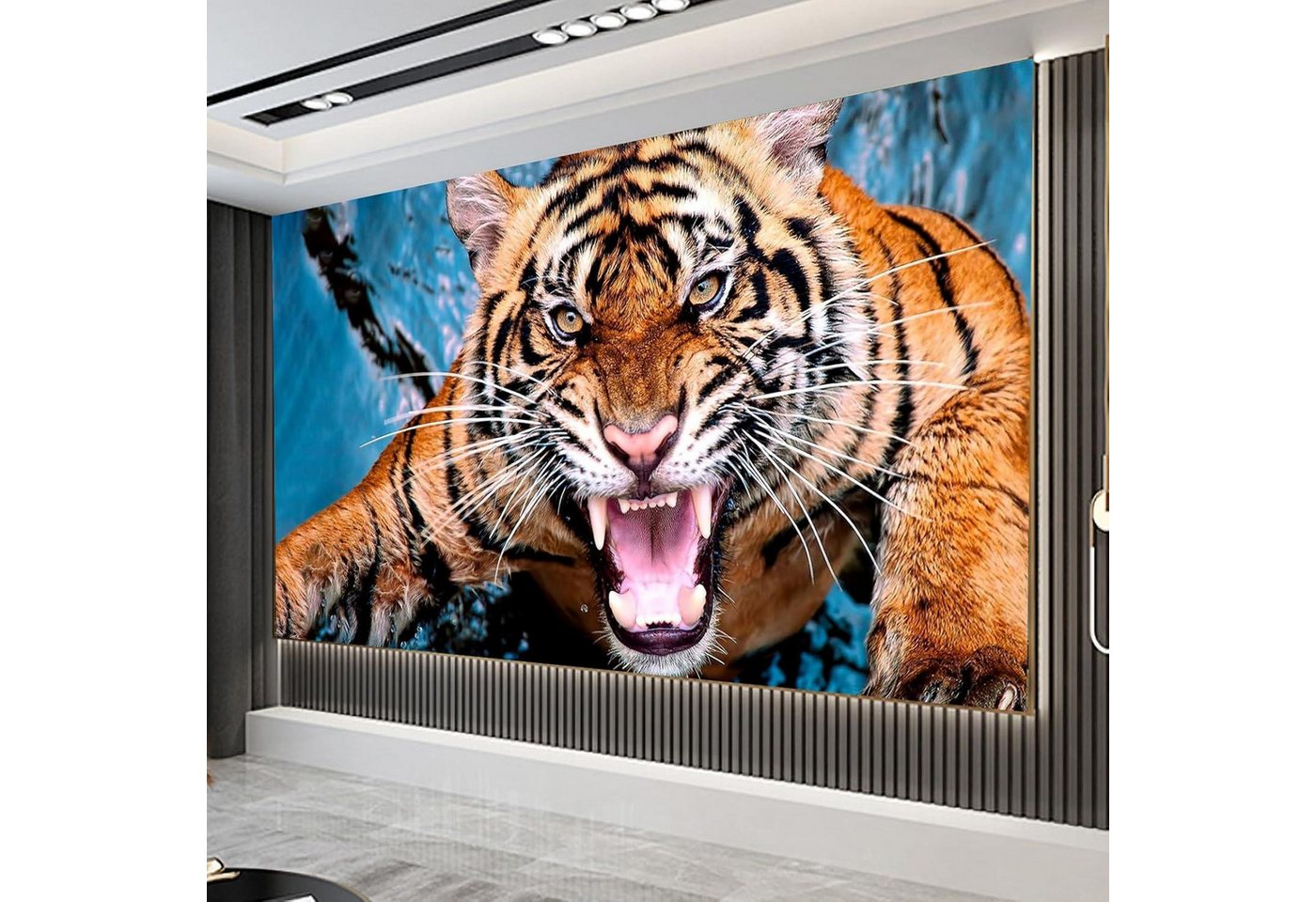 Trayosin XXL-Wandbild Diamond Painting Erwachsene Set 5D Diamant Tiger Brüllen Groß XXL Trayosin XXL-Wandbild Diamond Painting Erwachsene Set 5D Diamant Tiger Brüllen Groß XXL von Trayosin