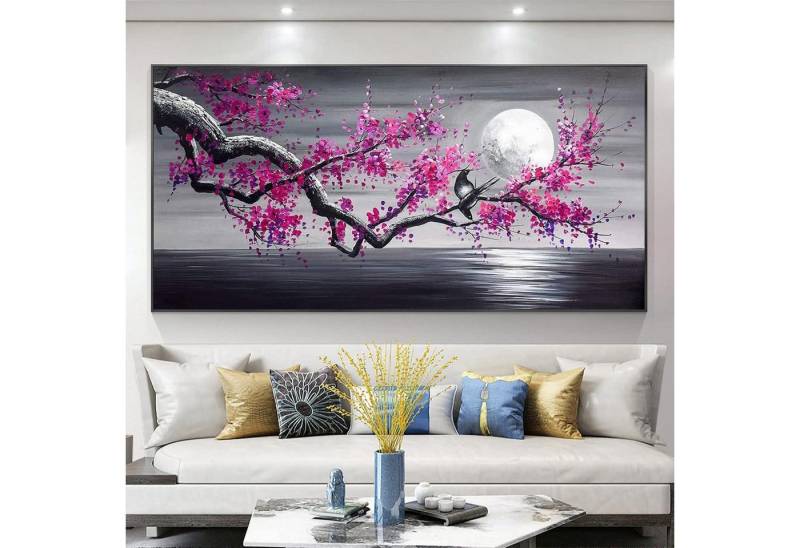 LuxusKollektion XXL-Wandbild Diamond Painting Set XXL Blumen Lila Full Drill Wandkunst 150x60cm LuxusKollektion XXL-Wandbild Diamond Painting Set XXL Blumen Lila Full Drill Wandkunst 150x60cm von LuxusKollektion