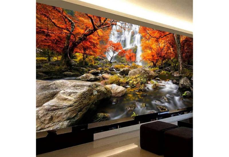 Trayosin XXL-Wandbild Diamond Painting Wasserfall Natur 5D Diamant Malerei Groß XXL Set von Trayosin