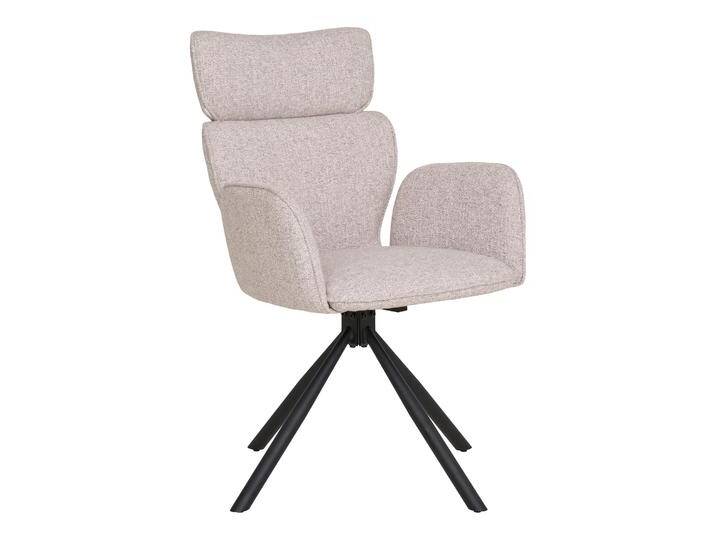 2er Set - Designer Stuhl Valerio Stoff mit Drehfunktion - Hellgrau - Stoff - Luxusbetten24 2er Set - Designer Stuhl Valerio Stoff mit Drehfunktion - Hellgrau - Stoff - Luxusbetten24 von Luxusbetten24