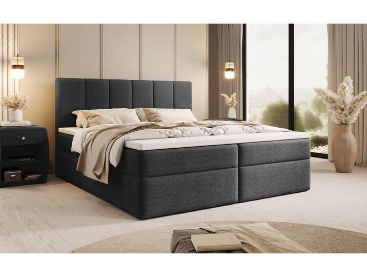 Boxspringbett Aurelia Bouclé mit Stauraum - Braun - 140x200 - Kein Topper - Luxusbetten24 Boxspringbett Aurelia Bouclé mit Stauraum - Braun - 140x200 - Kein Topper - Luxusbetten24 von Luxusbetten24