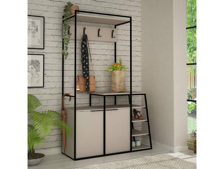 Designer Garderobe Mafalda - Weiß - Luxusbetten24 von Luxusbetten24
