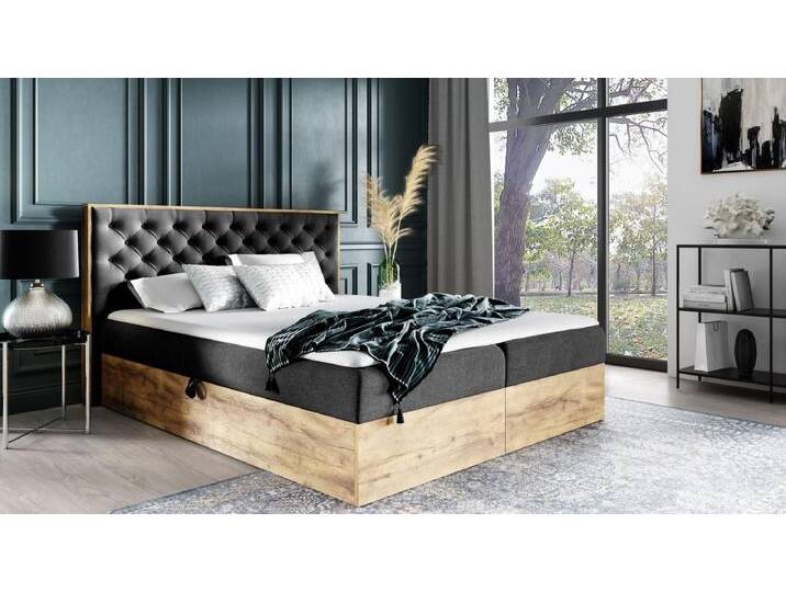 Designer Holzbett Neola mit Stauraum - 200x200 - Braun - Nordic Teak - Luxusbetten24 Designer Holzbett Neola mit Stauraum - 200x200 - Braun - Nordic Teak - Luxusbetten24 von Luxusbetten24