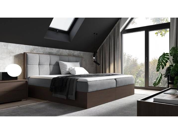 Designer Holzbett Terino mit Stauraum - 140x200 - Braun - Nordic Teak - Luxusbetten24 Designer Holzbett Terino mit Stauraum - 140x200 - Braun - Nordic Teak - Luxusbetten24 von Luxusbetten24