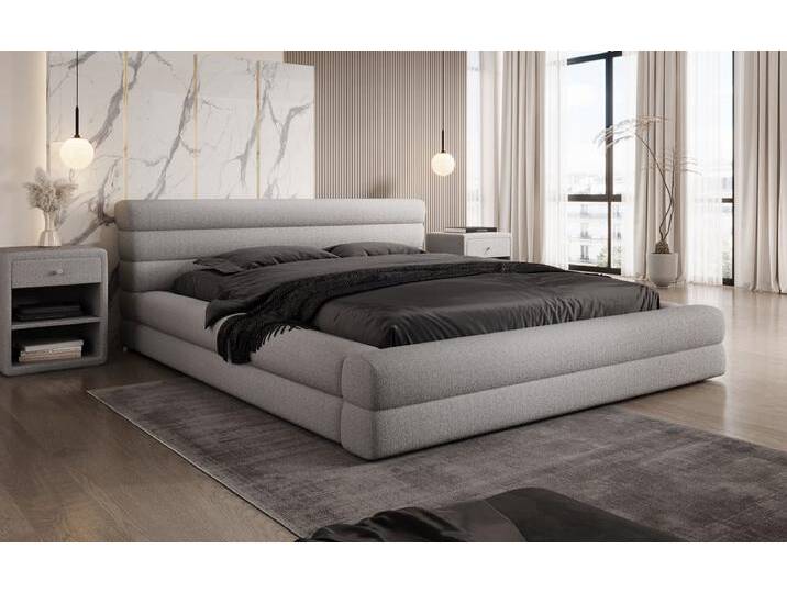 Designer Polsterbett Velana Bouclé mit Stauraum - 180x200 - Schwarz - Luxusbetten24 Designer Polsterbett Velana Bouclé mit Stauraum - 180x200 - Schwarz - Luxusbetten24 von Luxusbetten24