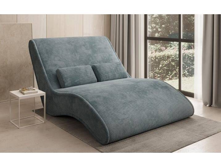 Designer Relax-Liege Lunaris 120 in Cord - Grau - Cord - Luxusbetten24 von Luxusbetten24