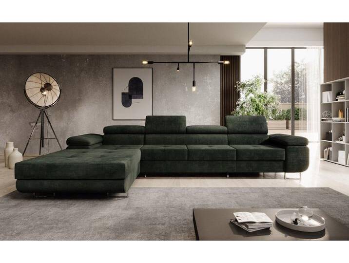 Designer Sofa Calvera Maxi mit Schlaf- und Klappfunktion in Cord - Cord - Rosé - Rechts - Luxusbetten24 Designer Sofa Calvera Maxi mit Schlaf- und Klappfunktion in Cord - Cord - Rosé - Rechts - Luxusbetten24 von Luxusbetten24
