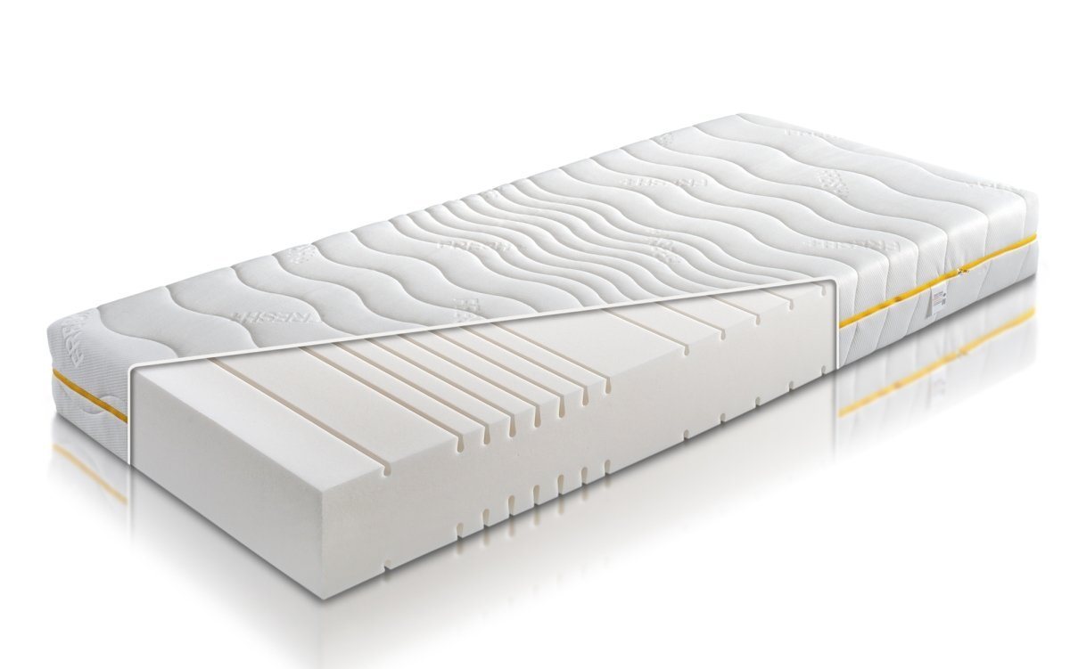 Komfortschaummatratze NightSense® Komfortschaum Matratze, Luxusbetten24, 20 cm hoch, orthopädischer 7 Zonen 2D CNC Konturschnitt Komfortschaummatratze NightSense® Komfortschaum Matratze, Luxusbetten24, 20 cm hoch, orthopädischer 7 Zonen 2D CNC Konturschnitt von Luxusbetten24